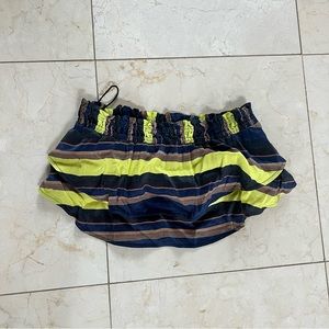 A Piece Apart 2 Piece Striped Set (Bandeau and Skirt) Sz Medium